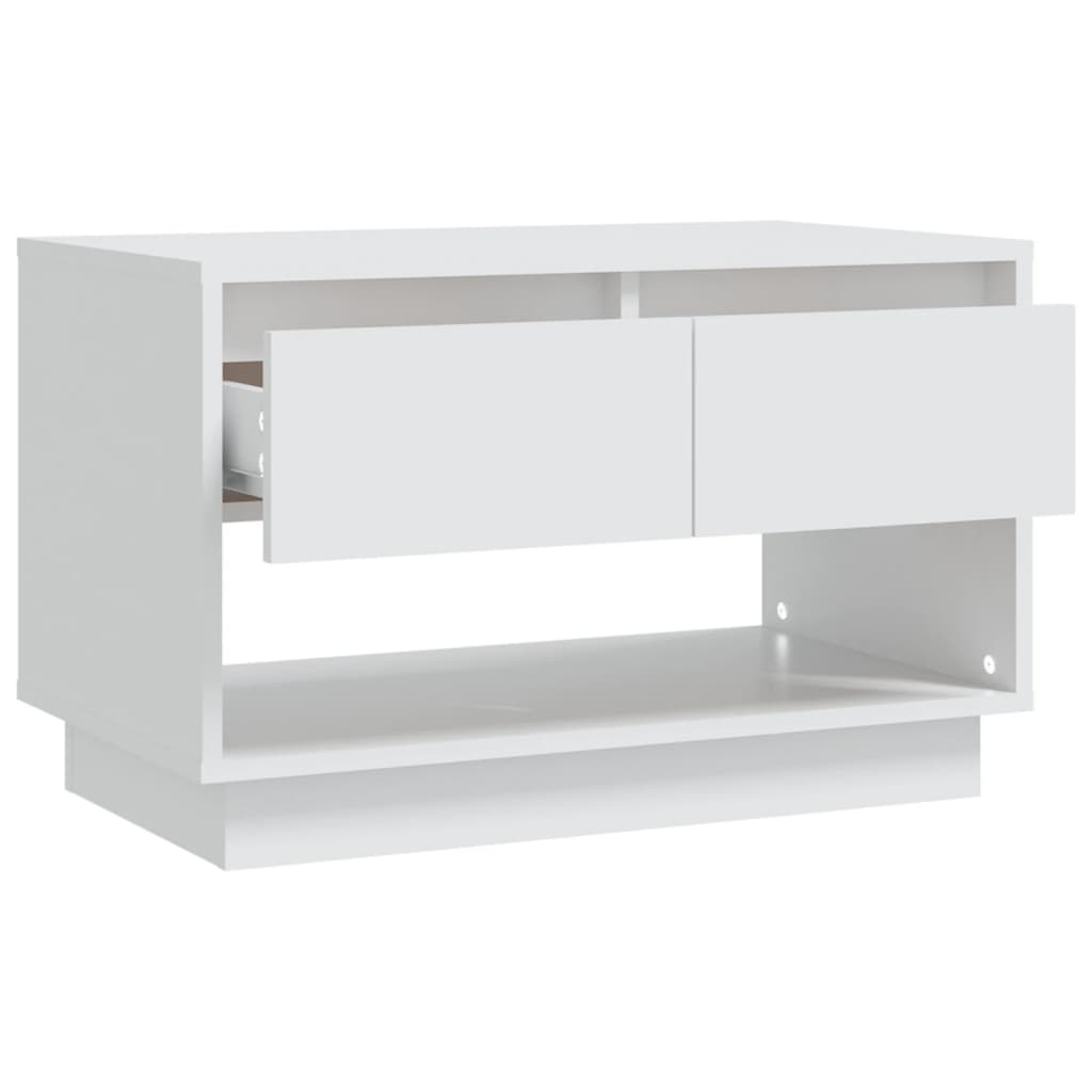 Meuble TV vidaXL blanc 70x41x44 cm aggloméré
