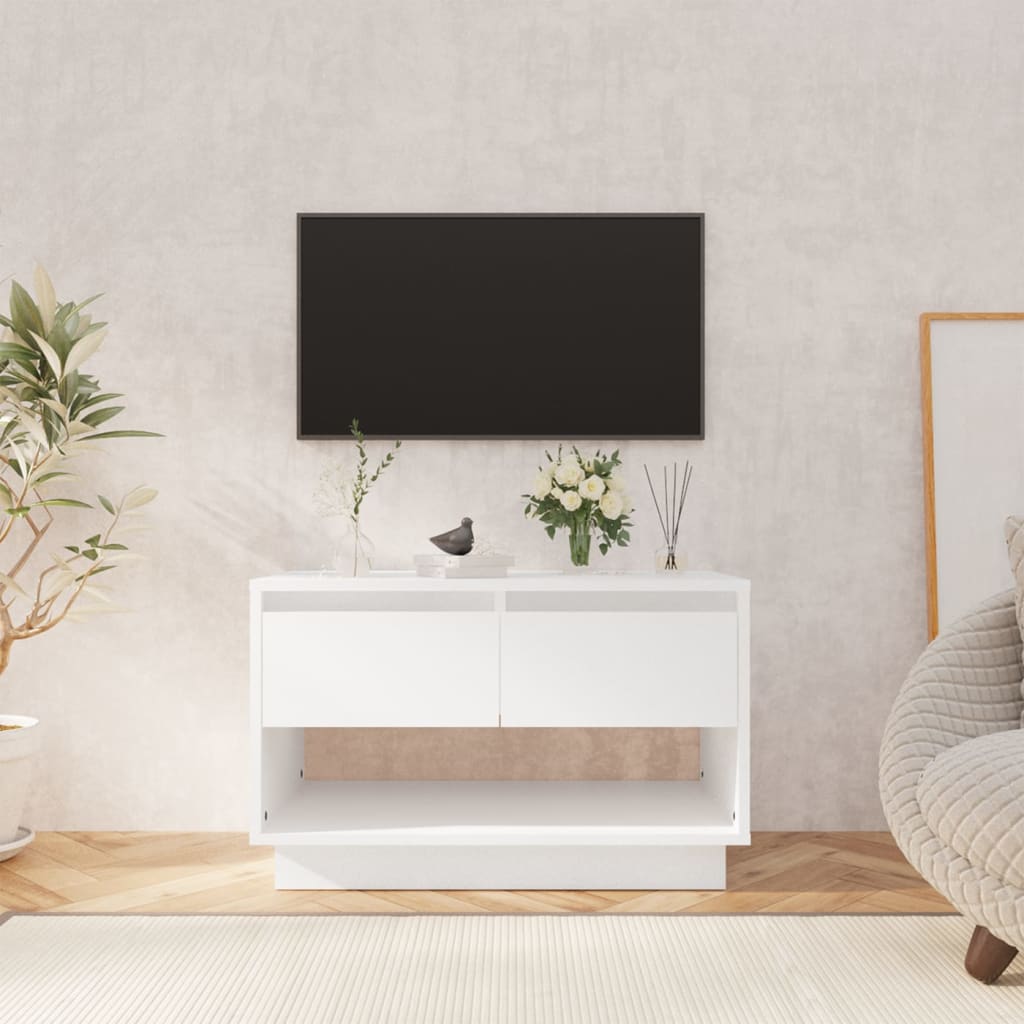 Meuble TV vidaXL blanc 70x41x44 cm aggloméré
