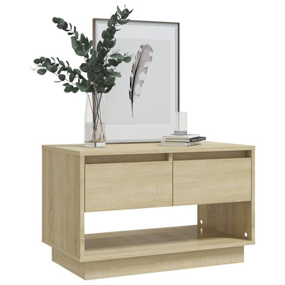 vidaXL TV-Schrank Sonoma-Eiche 70x41x44 cm Holzwerkstoff