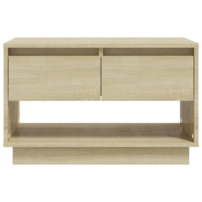 vidaXL TV-Schrank Sonoma-Eiche 70x41x44 cm Holzwerkstoff
