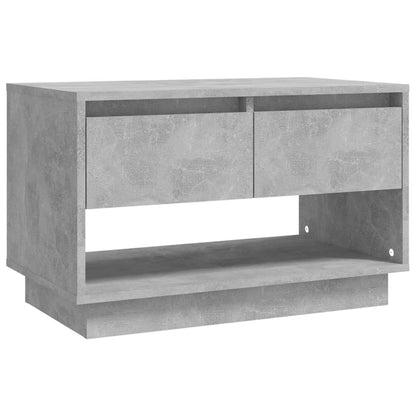 vidaXL Meuble TV Gris béton 70x41x44 cm Bois d'ingénierie