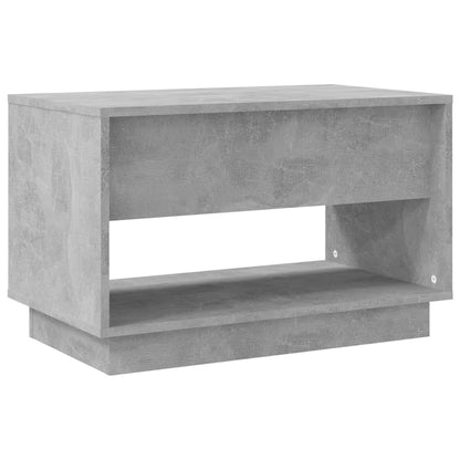 vidaXL Meuble TV Gris béton 70x41x44 cm Bois d'ingénierie