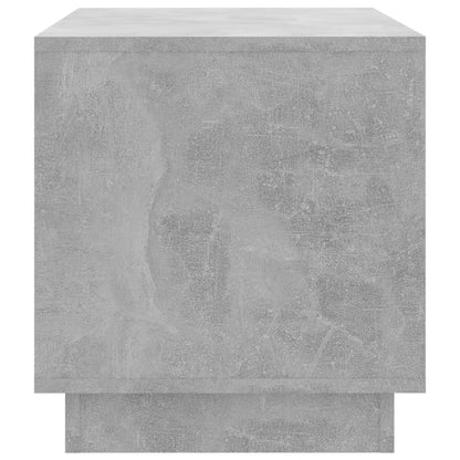 vidaXL Meuble TV Gris béton 70x41x44 cm Bois d'ingénierie