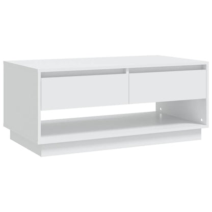 vidaXL Couchtisch Weiß 102,5x55x44 cm Holzwerkstoff