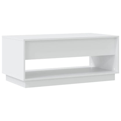 vidaXL Couchtisch Weiß 102,5x55x44 cm Holzwerkstoff