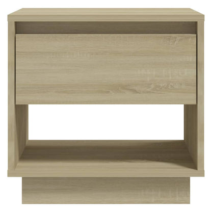 vidaXL Table de chevet chêne Sonoma 45x34x44 cm Aggloméré