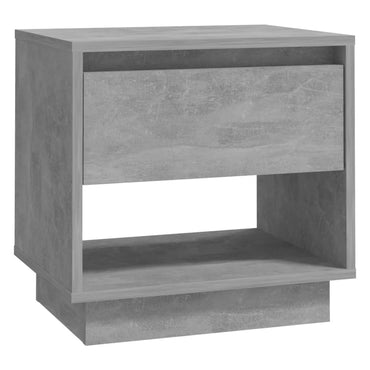 vidaXL Nachttisch Betongrau 45x34x44 cm Holzwerkstoff