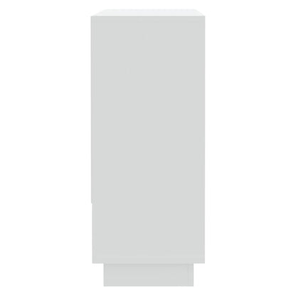 vidaXL Bahut blanc 97x31x75 cm en bois d'ingénierie