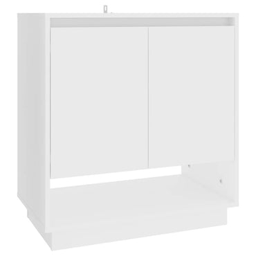 vidaXL Buffet Blanc 70x41x75 cm Bois d'ingénierie