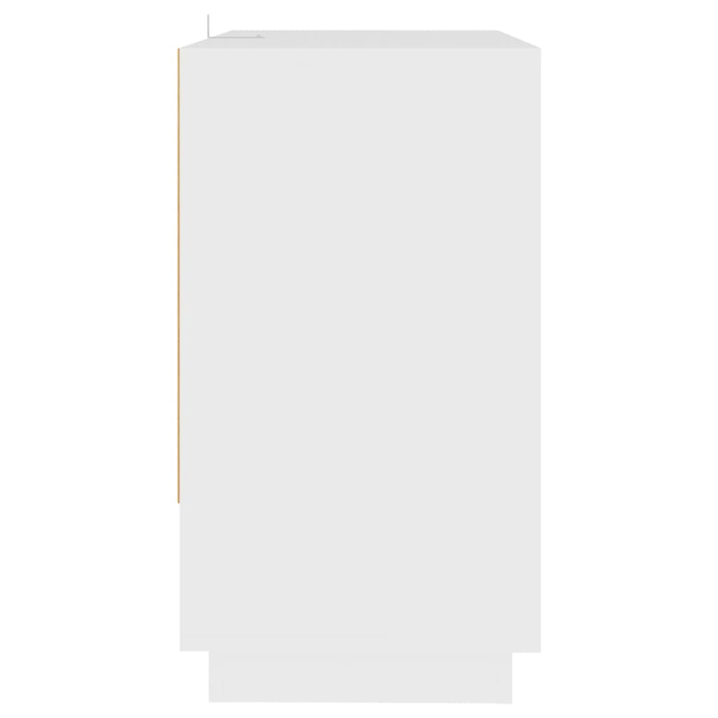vidaXL Buffet Blanc 70x41x75 cm Bois d'ingénierie