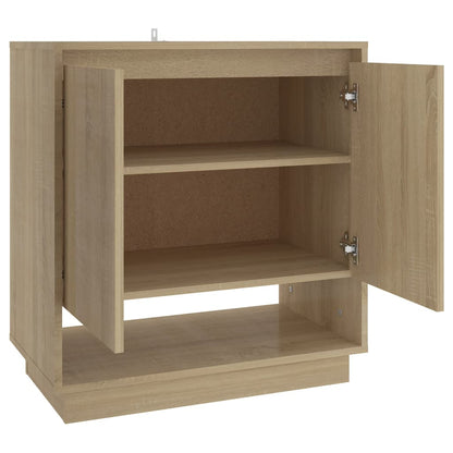 vidaXL Buffet en aggloméré chêne sonoma 70x41x75 cm