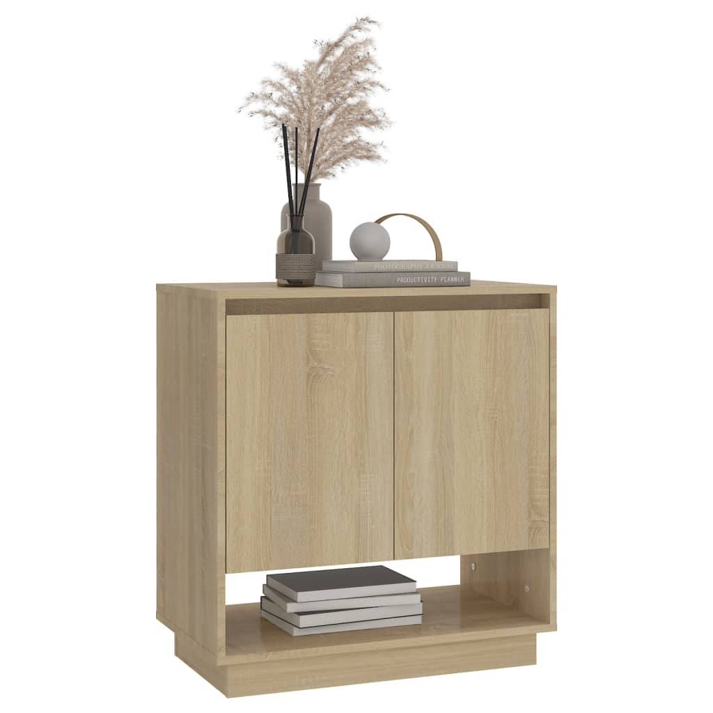 vidaXL Buffet en aggloméré chêne sonoma 70x41x75 cm