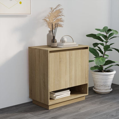 vidaXL Buffet en aggloméré chêne sonoma 70x41x75 cm
