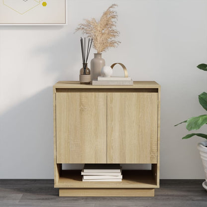 vidaXL Buffet en aggloméré chêne sonoma 70x41x75 cm