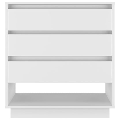 vidaXL Buffet Blanc 70x41x75 cm Bois d'ingénierie
