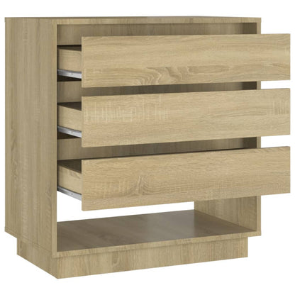 vidaXL Buffet chêne Sonoma 70x41x75 cm Aggloméré