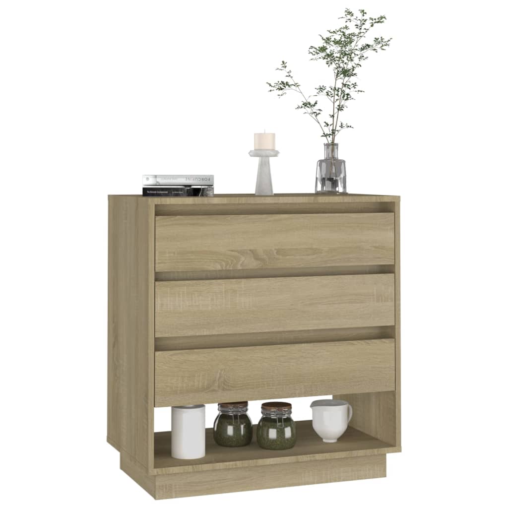 vidaXL Buffet chêne Sonoma 70x41x75 cm Aggloméré