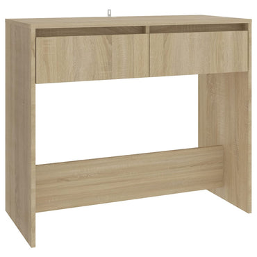 vidaXL Table console chêne Sonoma 89x41x76,5 cm Aggloméré
