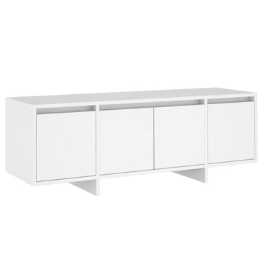 vidaXL Meuble TV blanc 120x30x40,5 cm Bois d'ingénierie