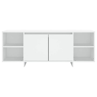 vidaXL TV-Schrank Weiß 130x35x50 cm Holzwerkstoff