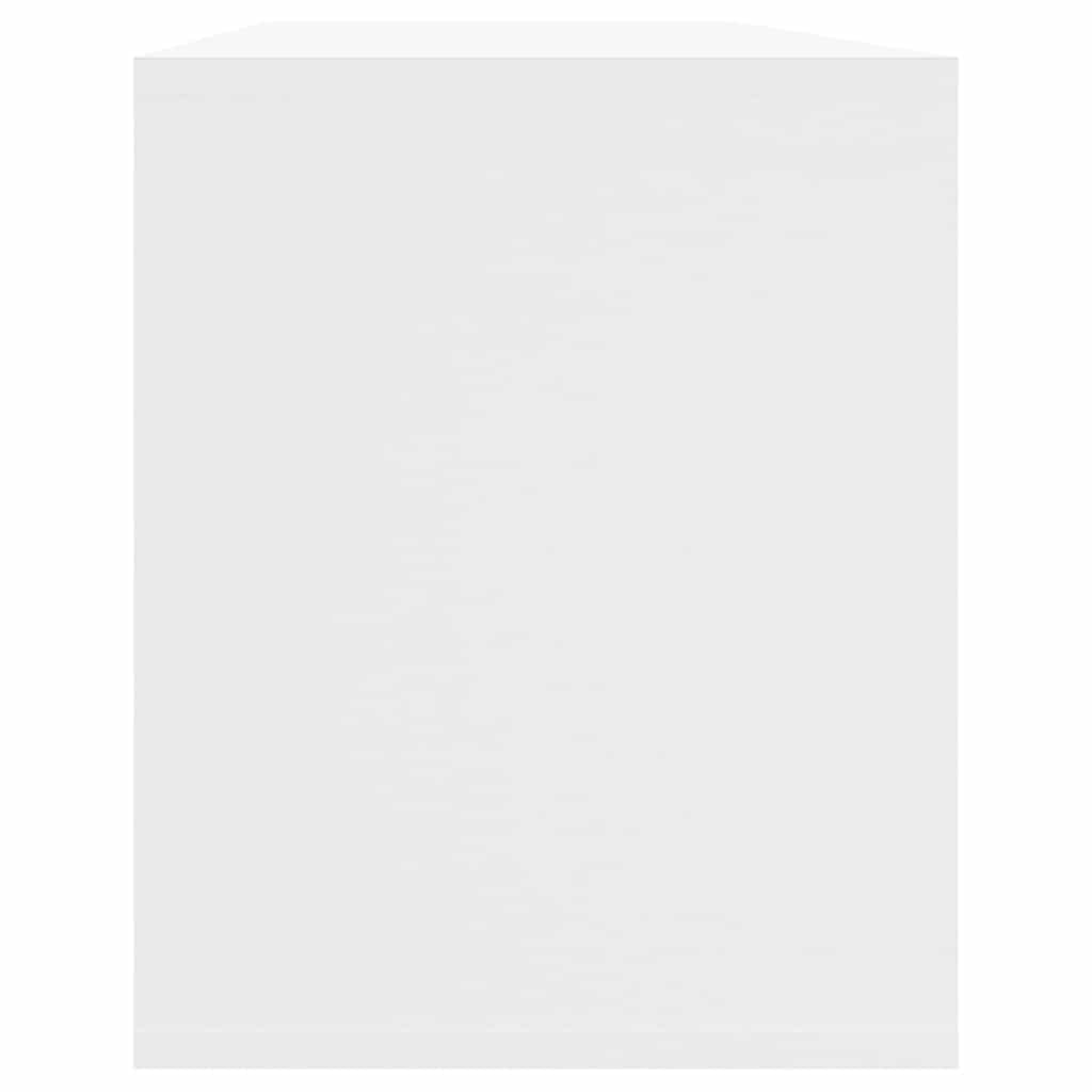 vidaXL TV-Schrank Weiß 130x35x50 cm Holzwerkstoff