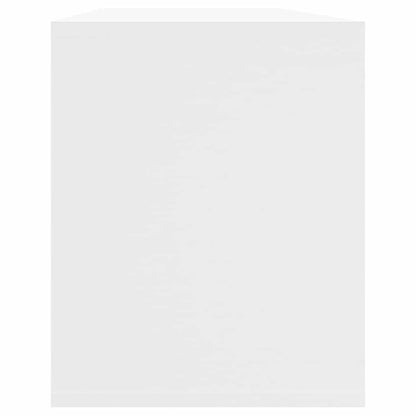vidaXL TV-Schrank Weiß 130x35x50 cm Holzwerkstoff