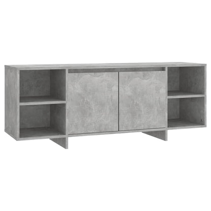 vidaXL TV-Schrank Betongrau 130x35x50 cm Holzwerkstoff