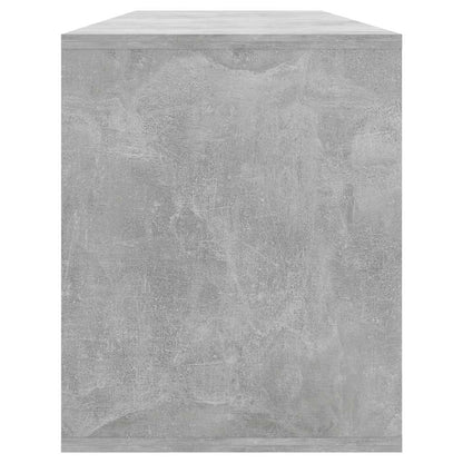 vidaXL TV-Schrank Betongrau 130x35x50 cm Holzwerkstoff