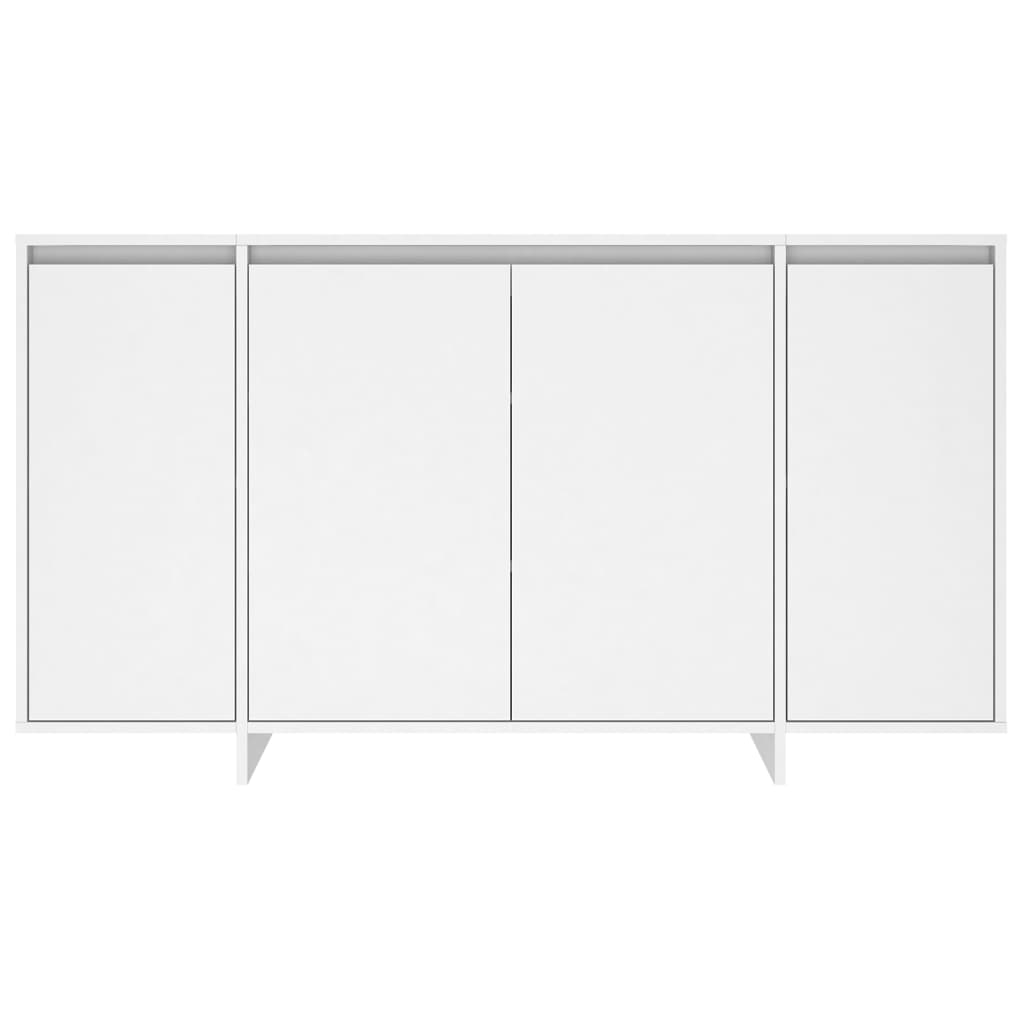 vidaXL Sideboard Weiß 135x41x75 cm Holzwerkstoff