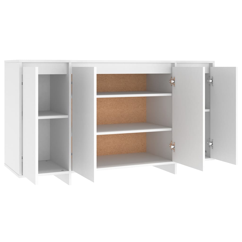 vidaXL Sideboard Weiß 135x41x75 cm Holzwerkstoff