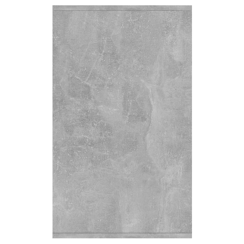 vidaXL Buffet gris béton 135x41x75 cm Aggloméré