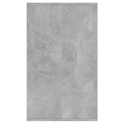 vidaXL Buffet gris béton 135x41x75 cm Aggloméré