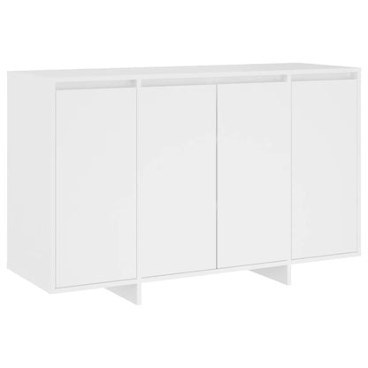 vidaXL Buffet blanc 120x41x75 cm en bois d'ingénierie