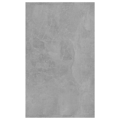 vidaXL Buffet à 3 tiroirs Gris béton 120x41x75 cm Bois d'ingénierie