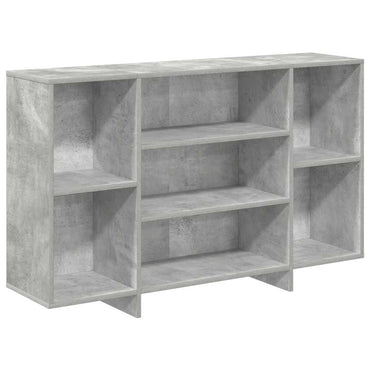 vidaXL Buffet gris béton 120x30x75 cm Bois d'ingénierie