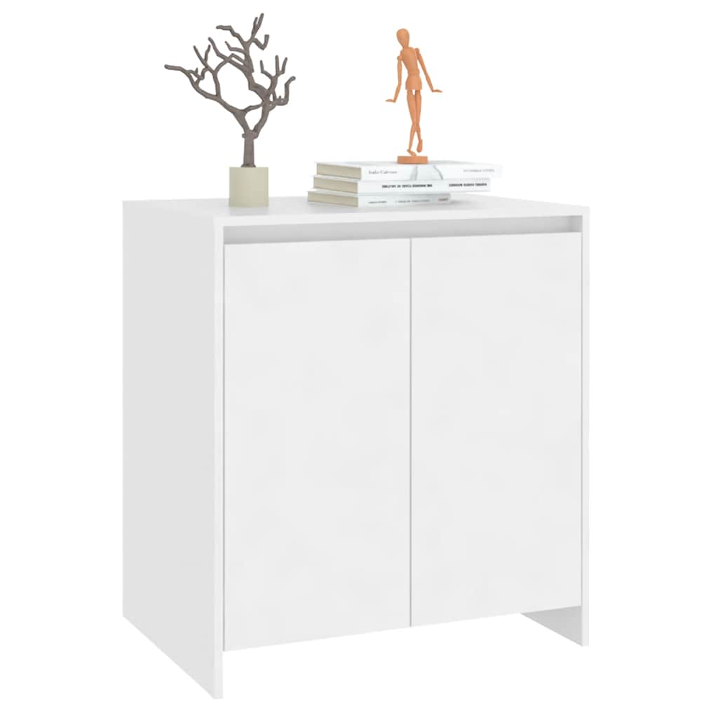 vidaXL Sideboard Weiß 70x41x75 cm Holzwerkstoff