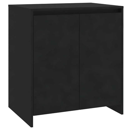 vidaXL Buffet Noir 70x41x75 cm Bois d'ingénierie