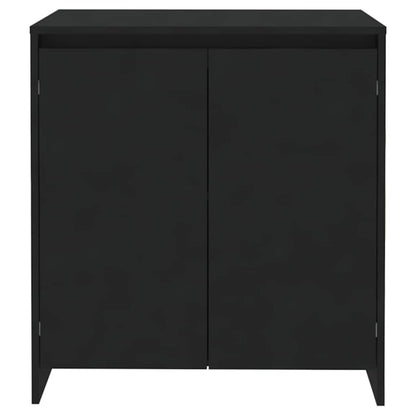 vidaXL Buffet Noir 70x41x75 cm Bois d'ingénierie