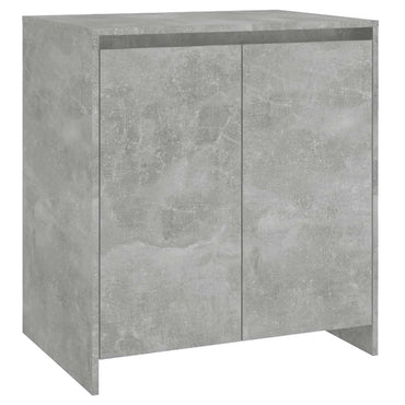 vidaXL Buffet Gris Ciment 70x41x75 cm Bois d'ingénierie