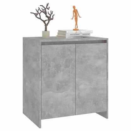 vidaXL Buffet Gris Ciment 70x41x75 cm Bois d'ingénierie