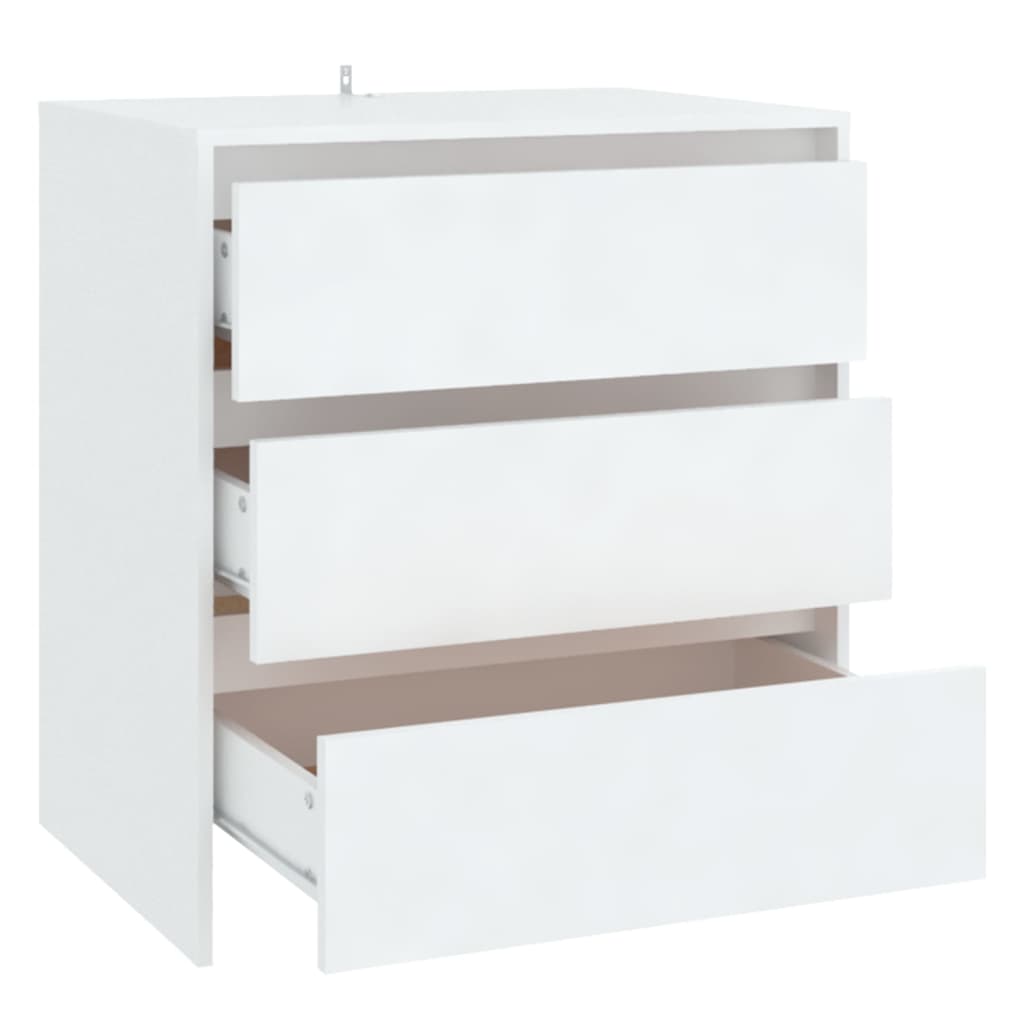 vidaXL Sideboard Weiß 70x41x75 cm Holzwerkstoff
