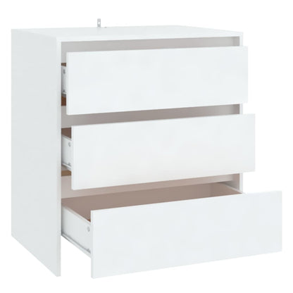 vidaXL Sideboard Weiß 70x41x75 cm Holzwerkstoff