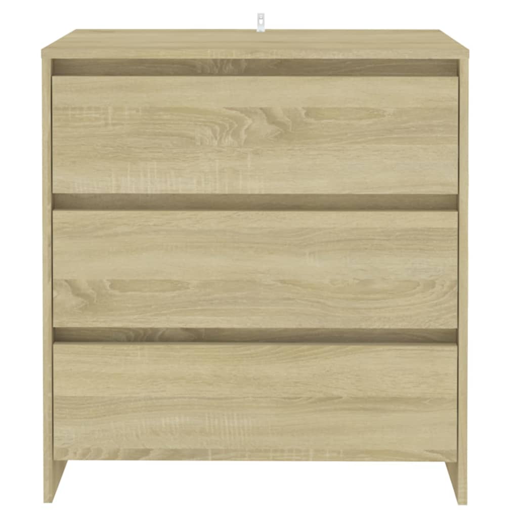 vidaXL Buffet en aggloméré chêne sonoma 70x41x75 cm