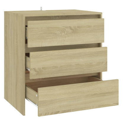 vidaXL Buffet en aggloméré chêne sonoma 70x41x75 cm
