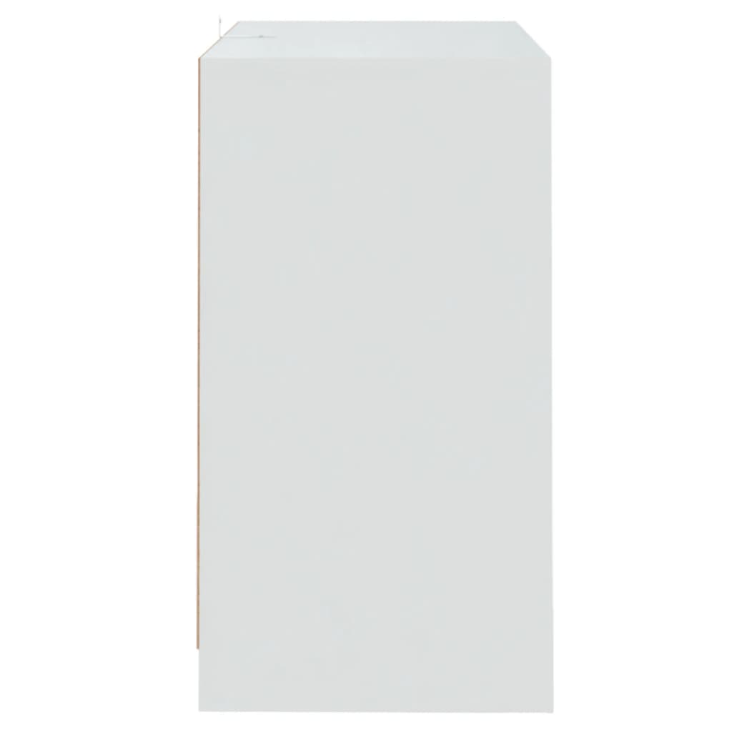 vidaXL Buffet Blanc 70x41x75 cm Bois d'ingénierie