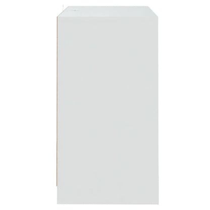vidaXL Buffet Blanc 70x41x75 cm Bois d'ingénierie