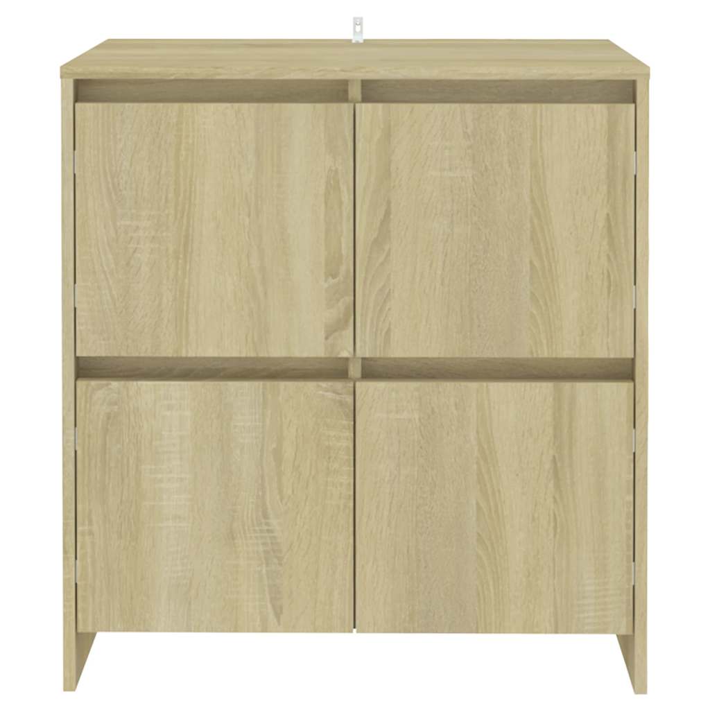 vidaXL Buffet en aggloméré chêne sonoma 70x41x75 cm