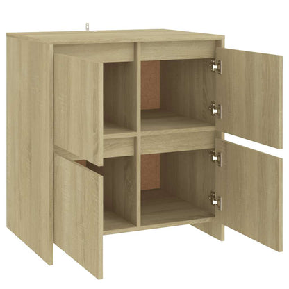vidaXL Buffet en aggloméré chêne sonoma 70x41x75 cm