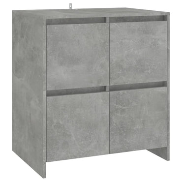 vidaXL Sideboard Betongrau 70x41x75 cm Holzwerkstoff
