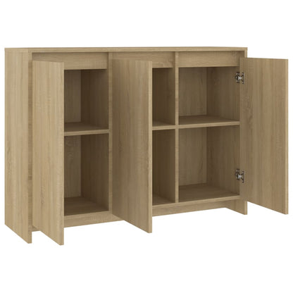 vidaXL Buffet Chêne Sonoma 102x33x75 cm Bois d'ingénierie